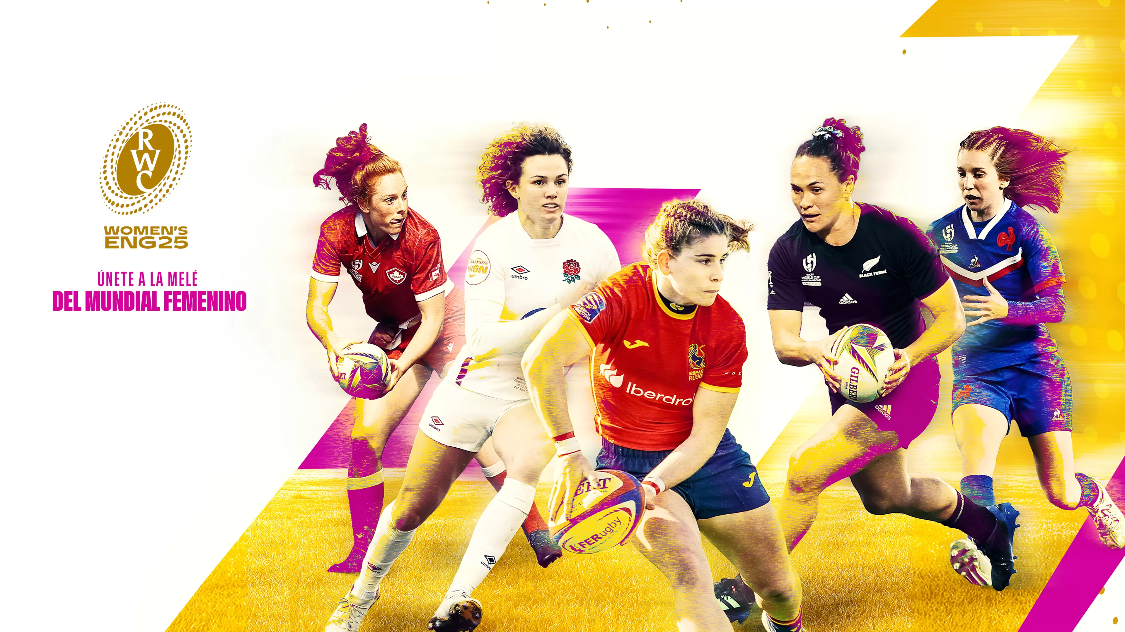 El Mundial de rugby femenino al completo en Movistar Plus+, del 22 ago. al 27 sep.
