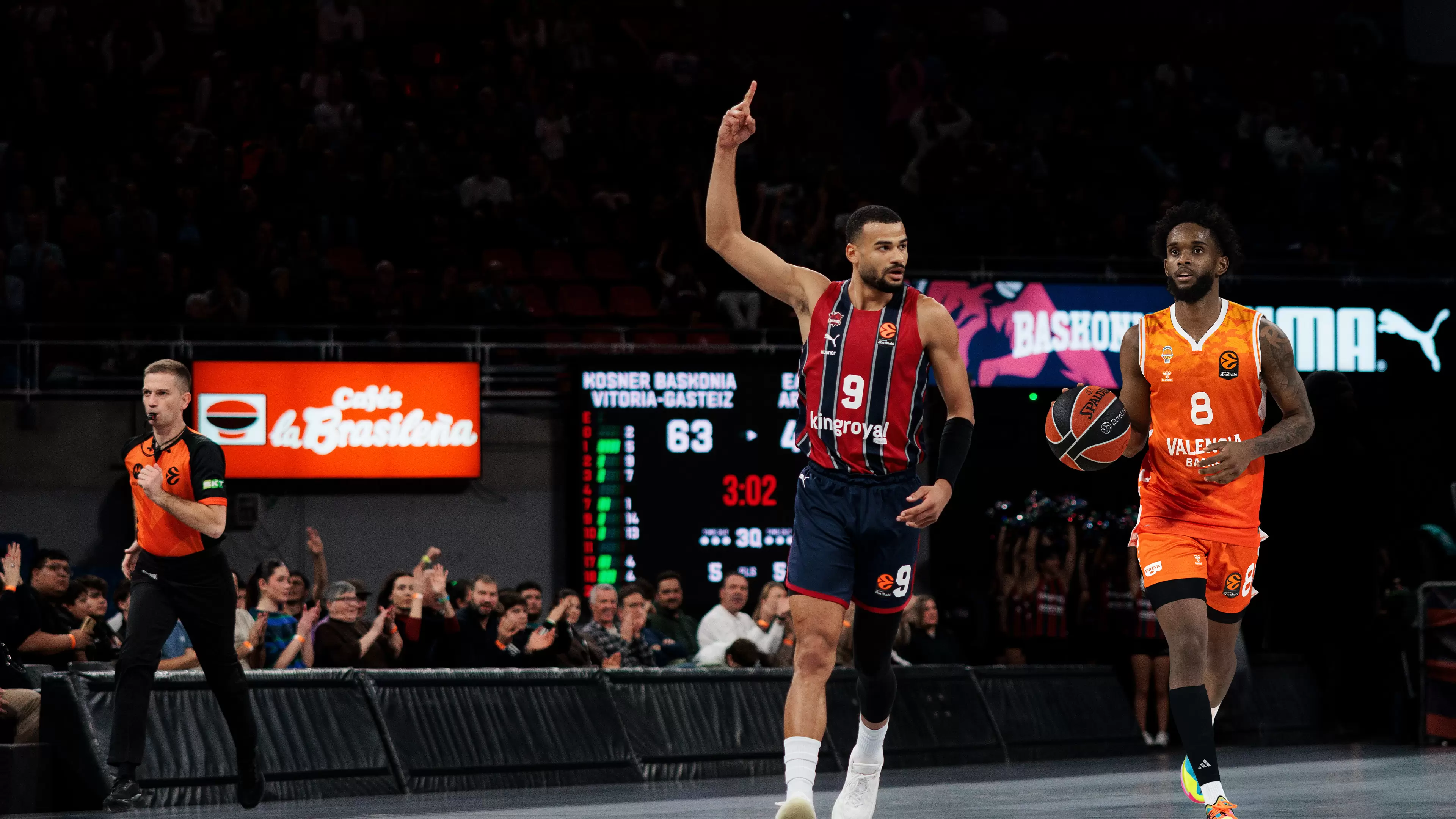 Euroliga · Baskonia-Valencia, 26 feb. en Movistar Plus+