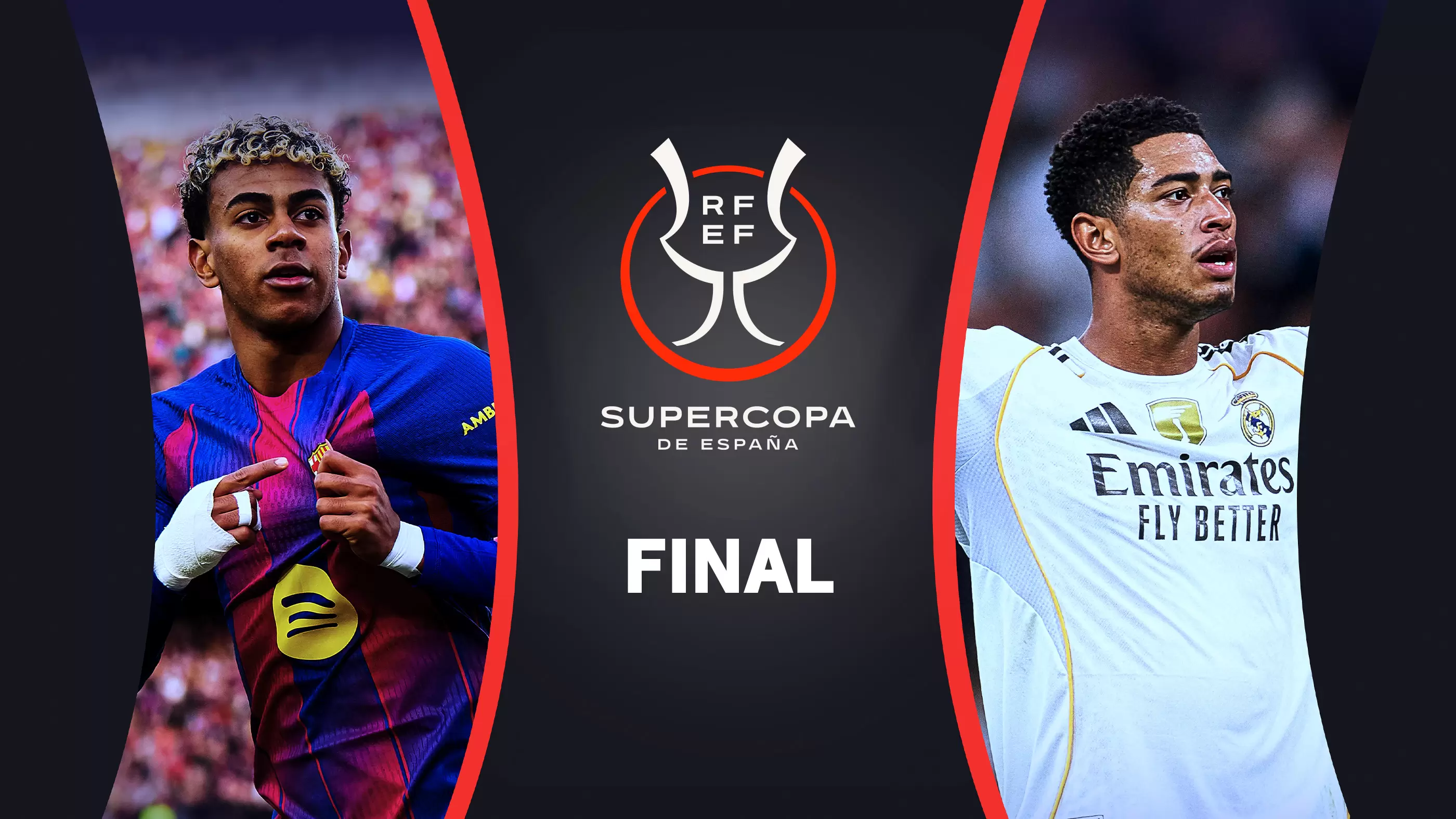 Fútbol · Final Supercopa de España, 11 ene. en Movistar Plus+