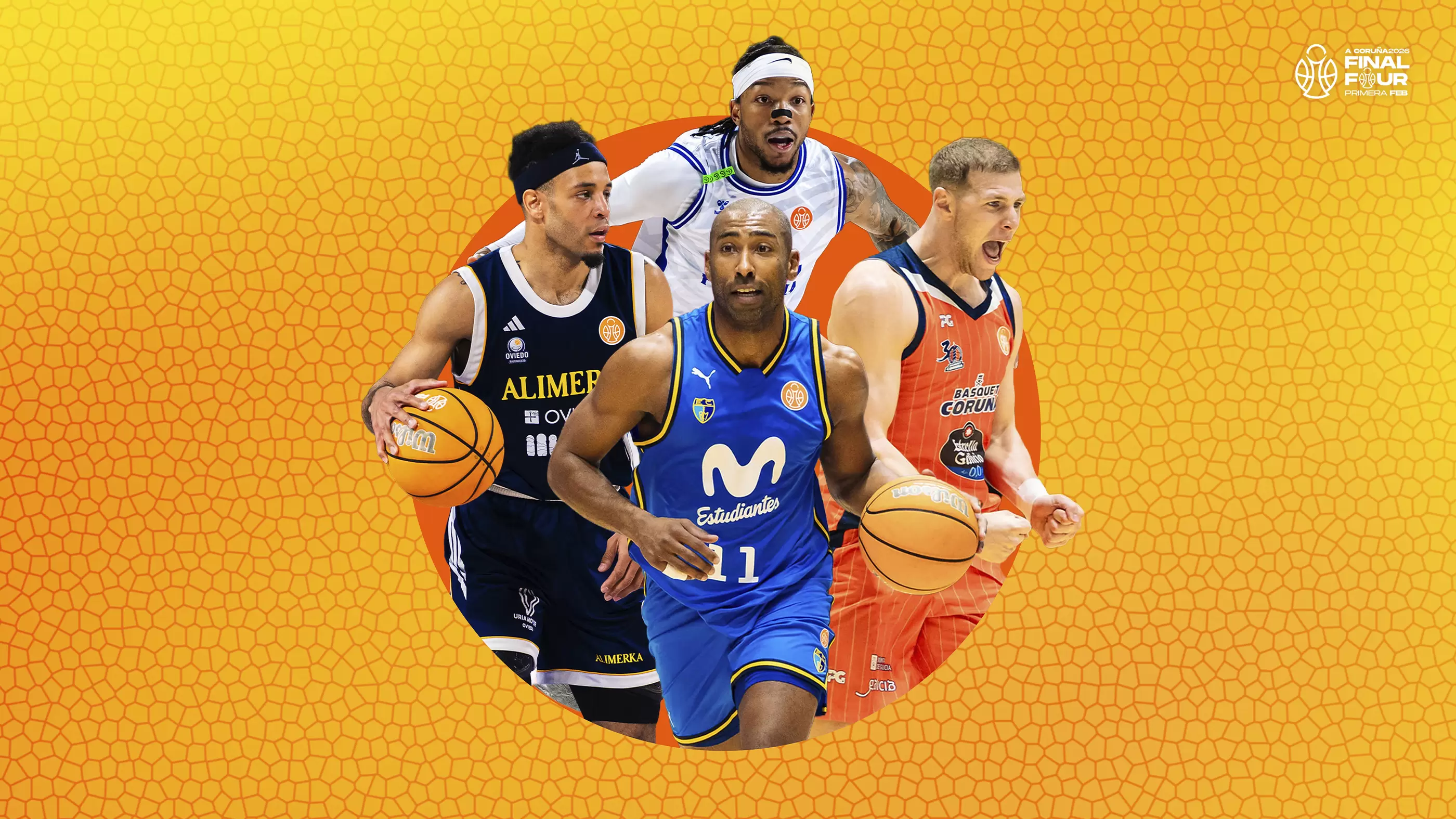 Final Four Primera FEB, Semifinal: Movistar Estudiantes-Oviedo, 6 jun. y final, 7 jun. en Movistar Plus