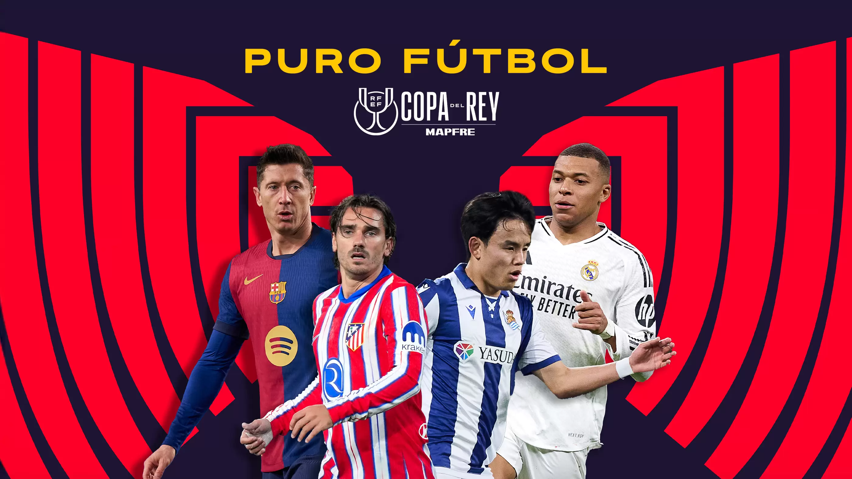 Fútbol · Copa del Rey, Leganés-Real Madrid, 5 feb. en Movistar Plus+