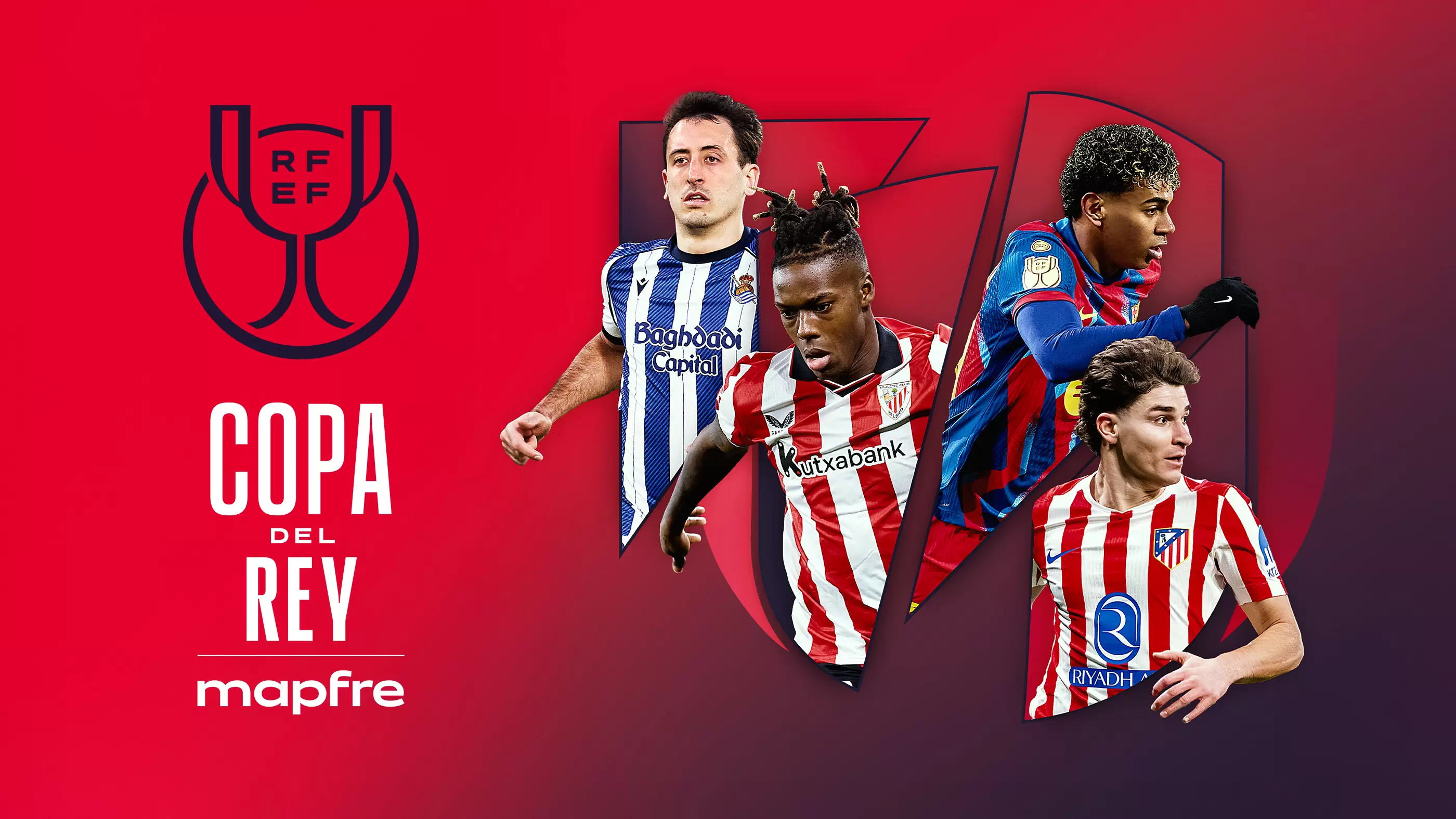 Semifinales de la Copa del Rey entre el Athletic y la Real Sociedad