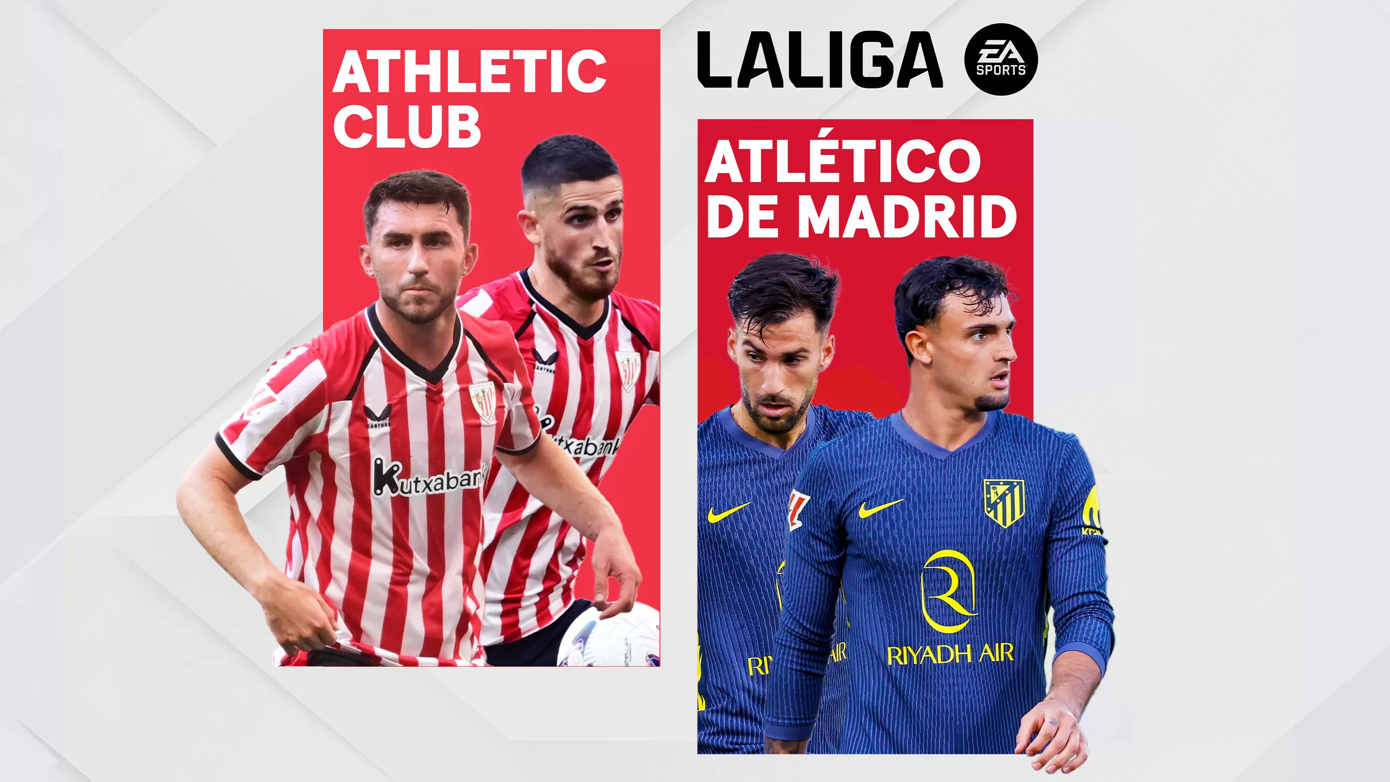 LALIGA EA SPORTS · Athletic-At.Madrid, 5 sep. en Movistar Plus