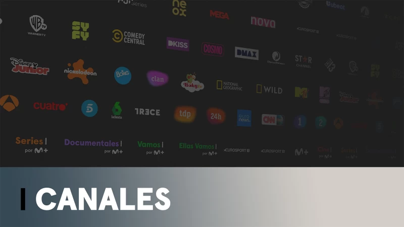 Canales en Movistar Plus+