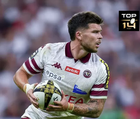 Rugby · Top 14, Bordeaux Bègles-Racing 92, 3 ene. en Movistar Plus+