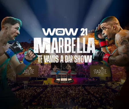 MMA · WOW 21 Marbella, 9 ago. en Movistar Plus+