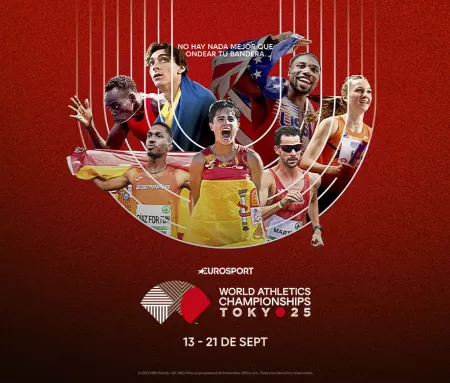 Atletismo · Lo mejor del campeonato del mundo, 13 al 21 sep. en Movistar Plus+