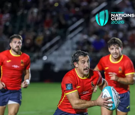 Rugby · Nations Cup, España-Uruguay, 7 nov. en Movistar Plus