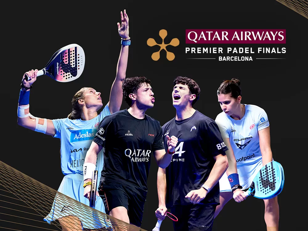 Premier Padel Finals Barcelona, 11-14 dic. en Movistar Plus+