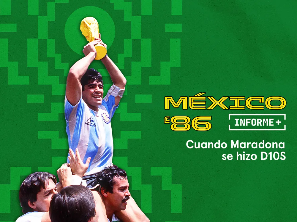 Programas · Informe Plus+: México cuando Maradona se hizo D10S, en Movistar Plus