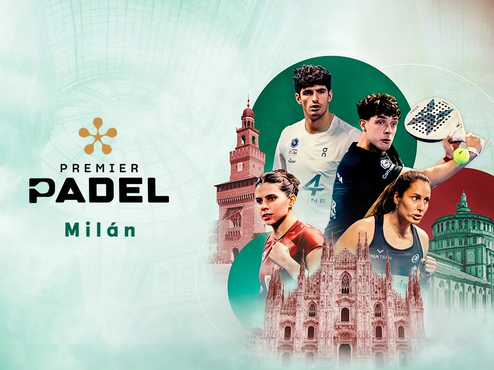 Lo mejor del Premier Pádel Milan, 16-18 oct. en Movistar Plus