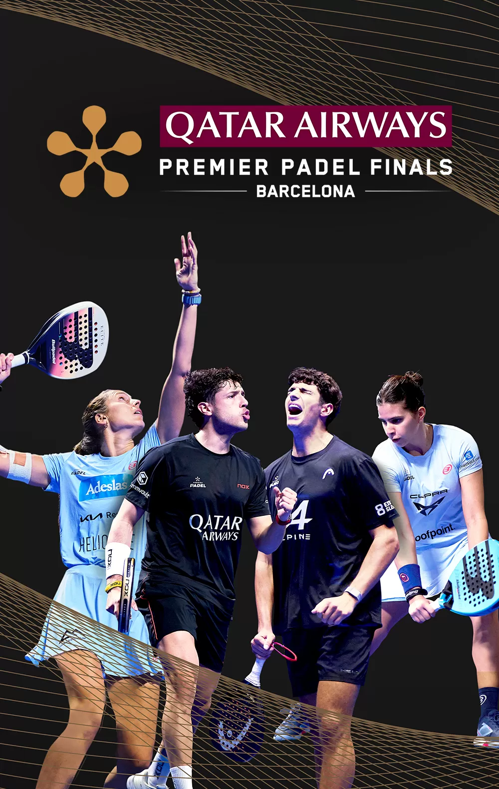 Premier Padel Finals Barcelona, 11-14 dic. en Movistar Plus+