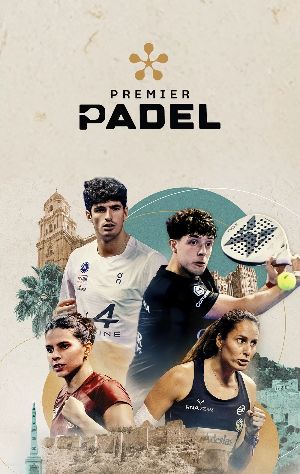 Premier Pádel Málaga: 17-19 jul. en Movistar Plus