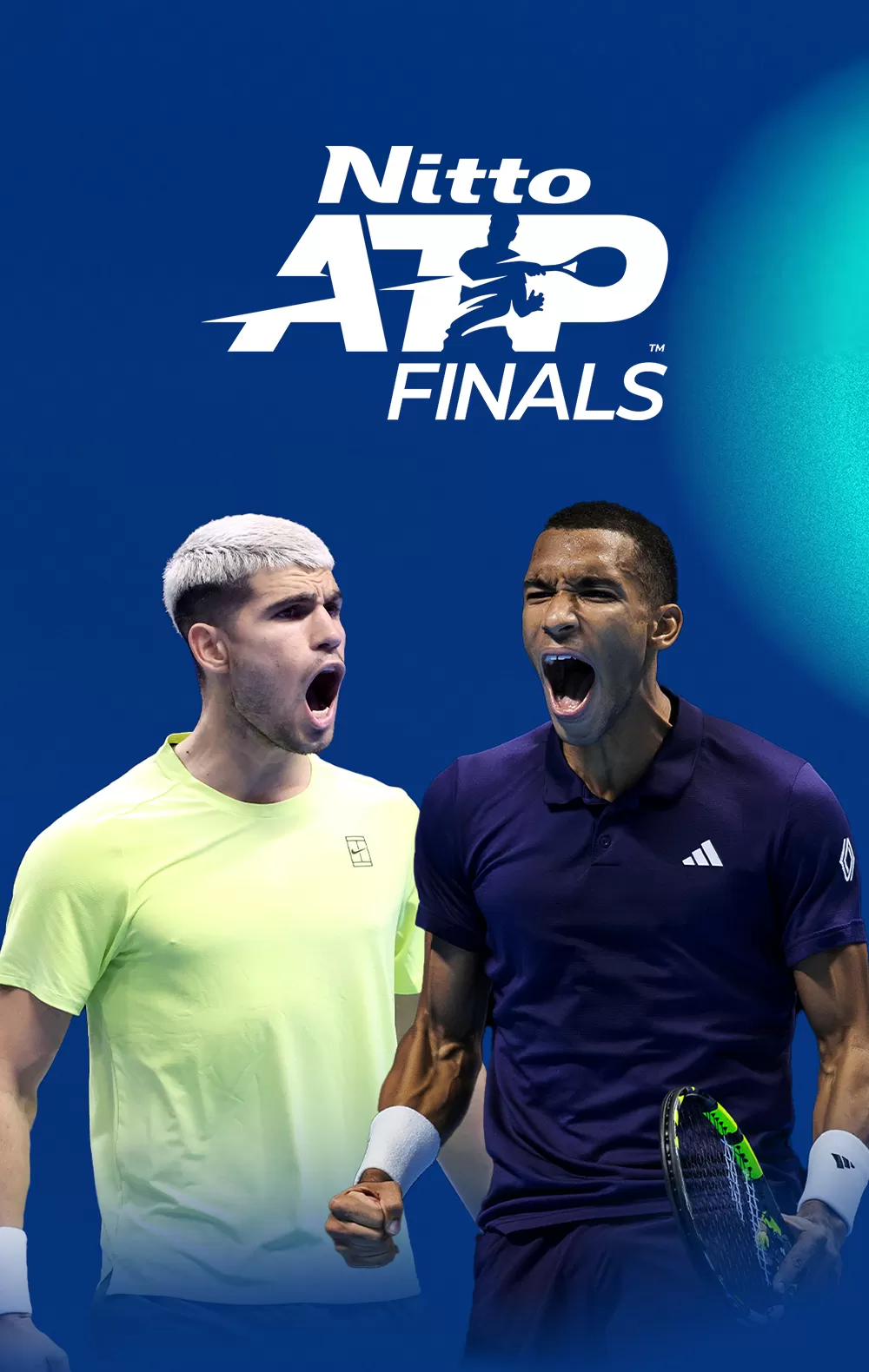 Tenis · Nitto ATP Finals, Alcaraz-Auger-Aliassime, 15 nov. en Movistar Plus+