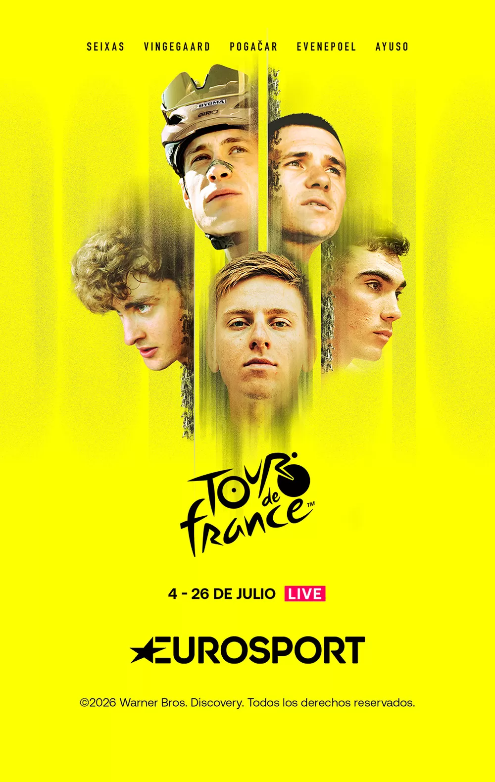 Ciclismo · Lo mejor del Tour de Francia, 4-26 jul. en Movistar Plus