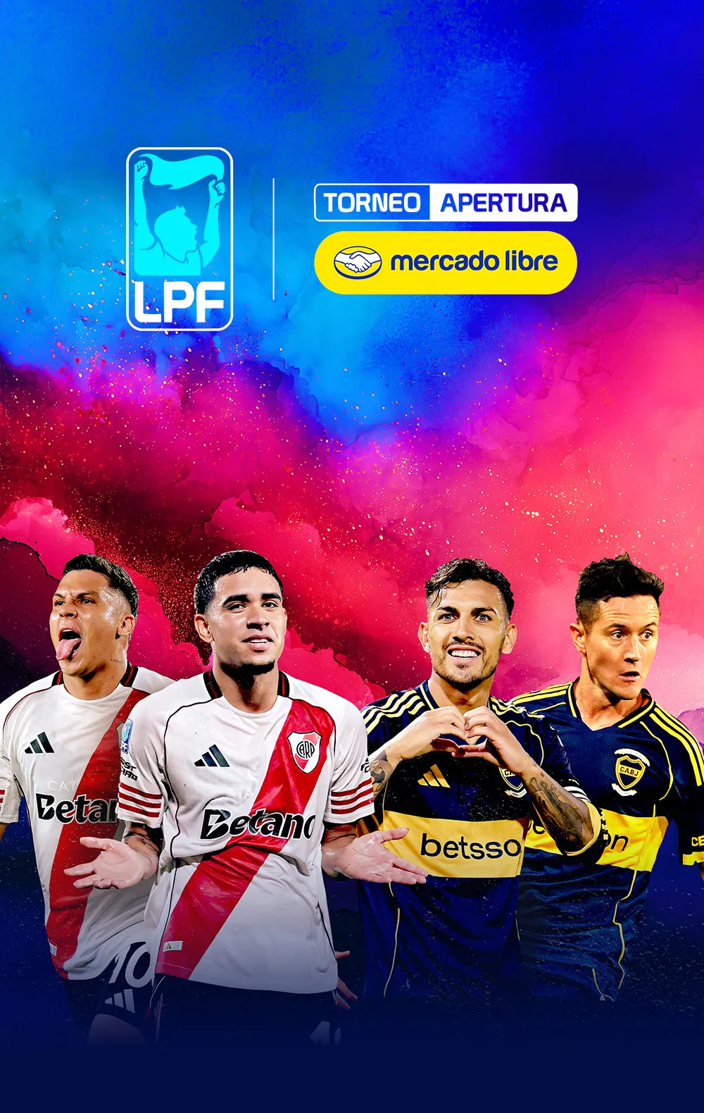 Torneo Apertura · River-Boca, 19 abr. en Movistar Plus+
