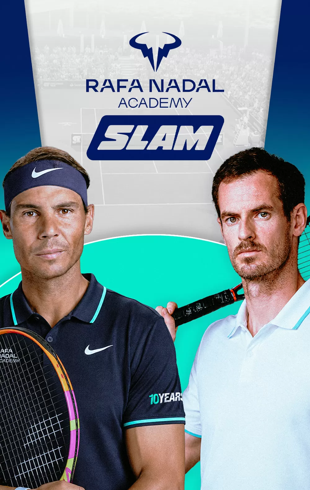 Tenis · Rafa Nadal Academy Slam, 3 oct. en Movistar Plus