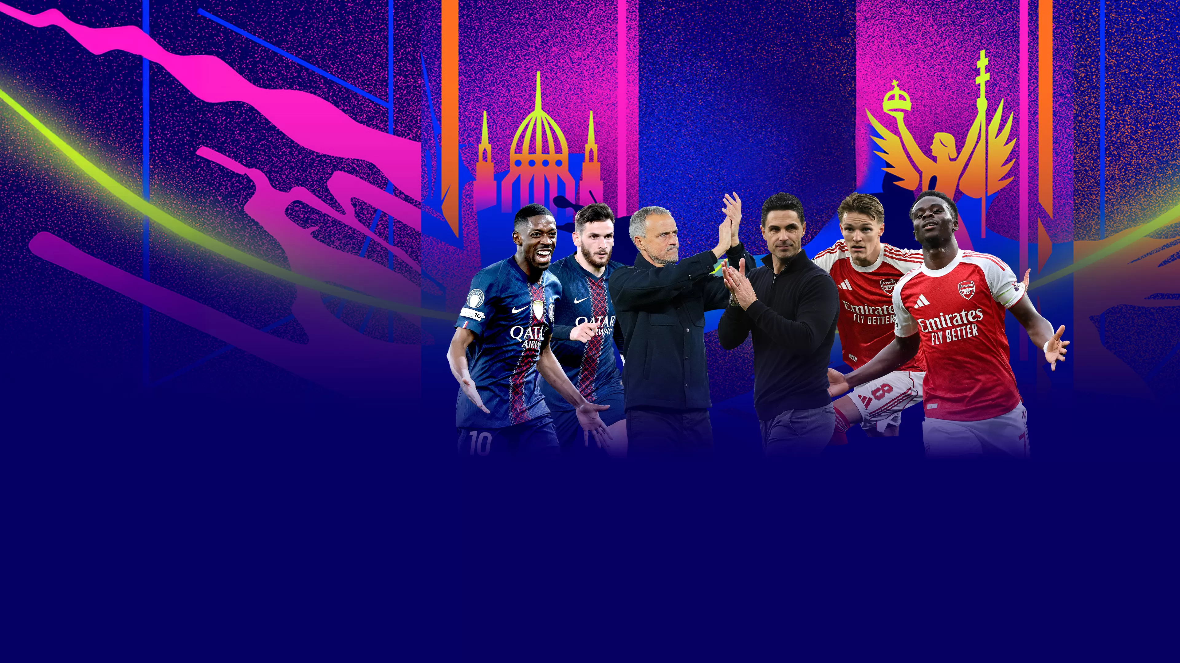 Final Champions League · PSG-Arsenal, 30 may. en Movistar Plus