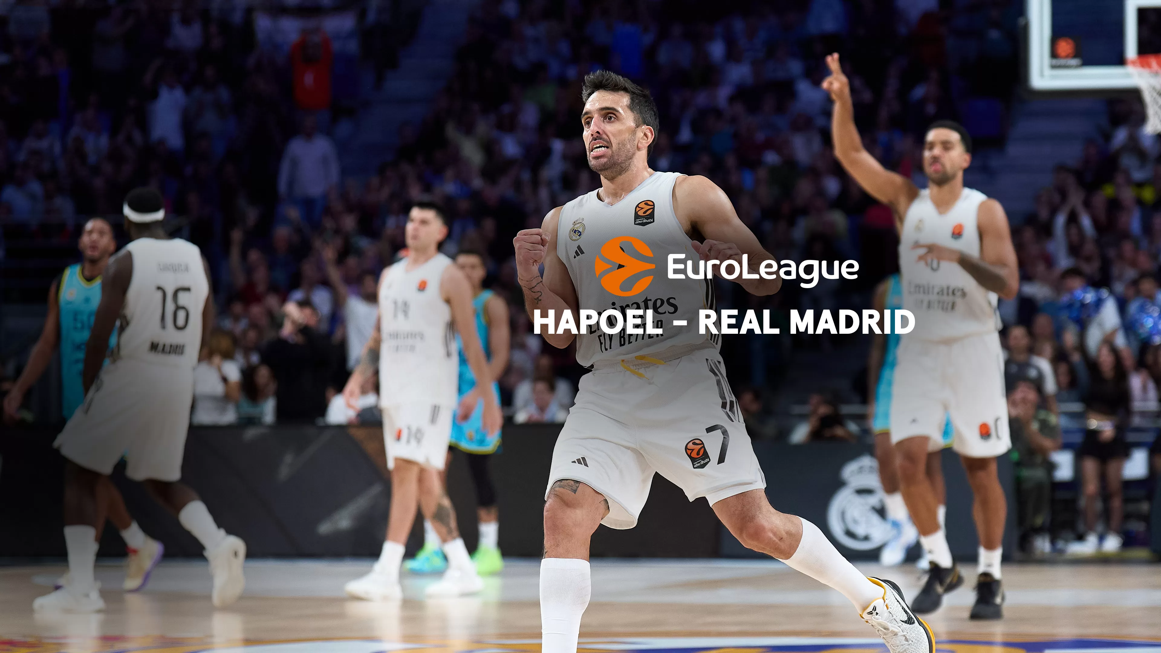 Hapoel-Real Madrid, 25 nov. en Movistar Plus+