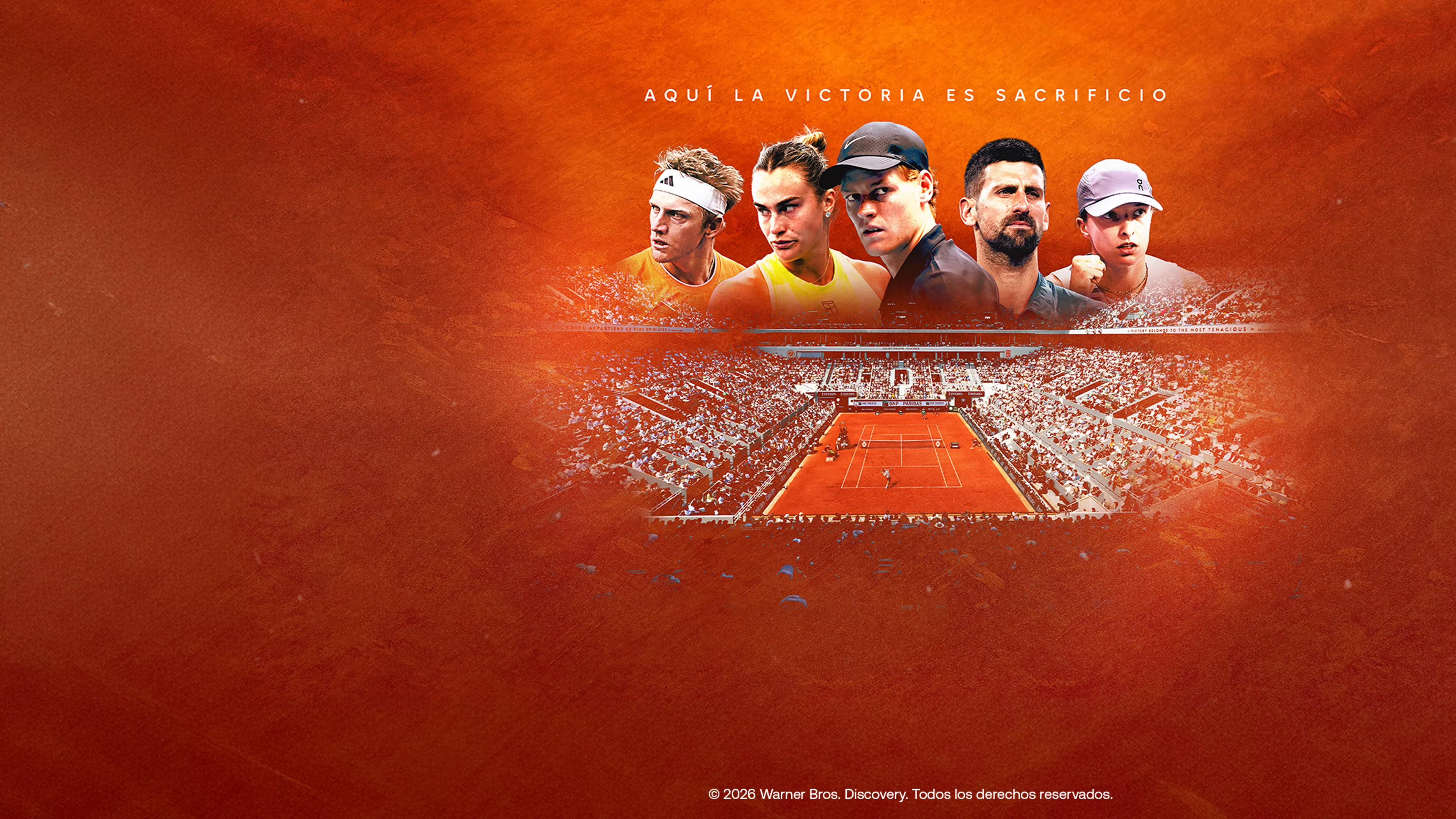 Tenis · Lo mejor de Roland Garros, hasta el 7 de jun. en Movistar Plus