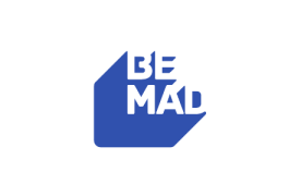Logo de BE MAD