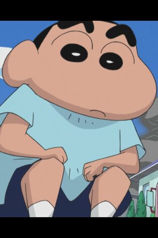 Shin Chan. T(T1). Shin Chan (T1): Ep.820 Lo he visto todo / Lucho contra el nuevo Godzilla / Cultivamos judías