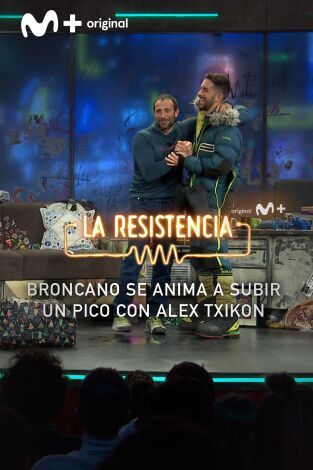 Lo + de las entrevistas de deportes. T(T5). Lo + de las... (T5): Alex Txikón invita  Broncano - 30.11.21