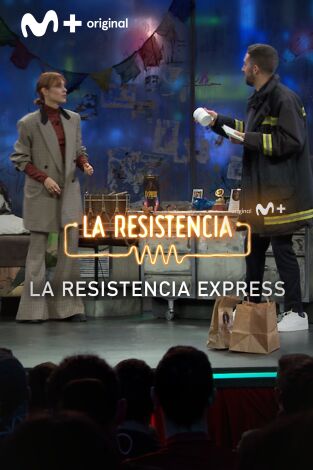 Lo + de las entrevistas de cine y televisión. T(T5). Lo + de las... (T5): La Resistencia express - 12.01.22