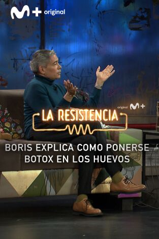Lo + de los colaboradores. T(T5). Lo + de los... (T5): Boris es un experto en botox - 17.01.22
