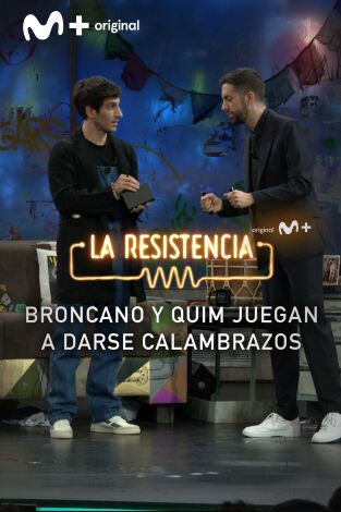 Lo + de las entrevistas de cine y televisión. T(T5). Lo + de las... (T5): Broncano VS Quim Gutiérrez - 28.4.22