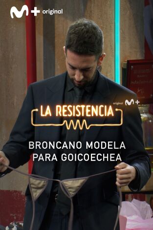 Lo + de las entrevistas de cine y televisión. T(T5). Lo + de las... (T5): Broncano trata de modelar - 2.5.22