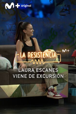 Lo + de las entrevistas de cine y televisión. T(T5). Lo + de las... (T5): Laura Escanes en La Resistencia - 15.6.22