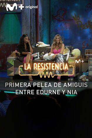 Lo + de las entrevistas de música. T(T5). Lo + de las... (T5): Primera pelea de amiguis de Edurne y Mia - 27.6.22