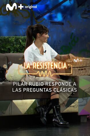 Lo + de las entrevistas de cine y televisión. T(T6). Lo + de las... (T6): Pilar Rubio y las preguntas clásicas - 11.10.22