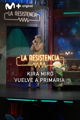 Lo + de las entrevistas de cine y televisión. T(T6). Lo + de las... (T6): Kira Miró vuelve a primaria - 17.01.2023