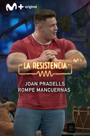 Lo + de las entrevistas de deportes. T(T6). Lo + de las... (T6): Joan Pradells rompe mancuernas - 25.01.2023