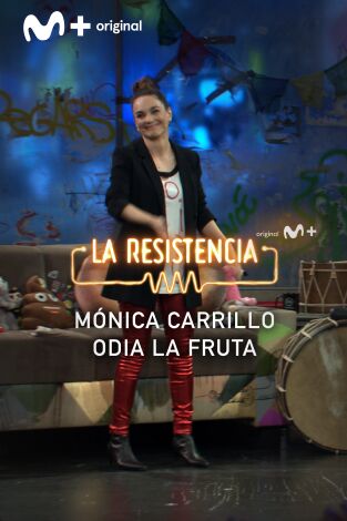 Lo + de las entrevistas de cine y televisión. T(T6). Lo + de las... (T6): Mónica Carrillo odia la fruta - 15.3.2023