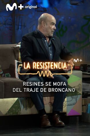 Lo + de los colaboradores. T(T7). Lo + de los... (T7): Resines se ríe del traje de Broncano - 20.09.23