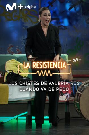 Lo + de los colaboradores. T(T7). Lo + de los... (T7): Valeria prueba chistes en La Resistencia - 05.12.23