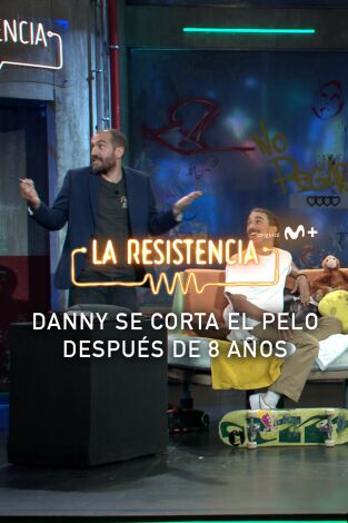 Lo + de los invitados. T(T7). Lo + de los... (T7): Danny León se corta la coleta 09.04.24