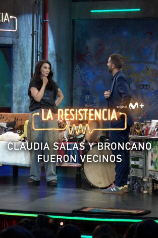 Lo + de las entrevistas de cine y televisión. T(T7). Lo + de las... (T7): Claudia salas y Broncano fueron vecinos 20.06.24