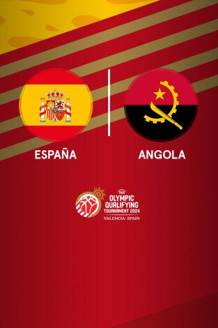 Preolímpico de baloncesto (M). T(2024). Preolímpico de... (2024): España - Angola