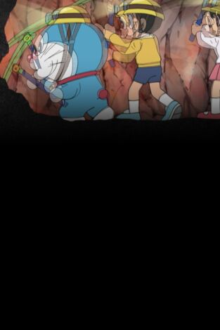 Doraemon, el gato cósmico. T(T1). Doraemon, el gato... (T1): Ataque con chistes / El tobogán de agua de la montaña de detrás del colegio