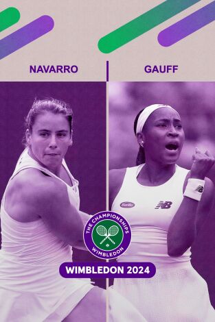 Femenino. Femenino: Navarro - Gauff