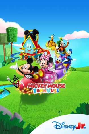 Disney Junior Mickey Mouse Funhouse. T(T3). Disney Junior... (T3): Ep.6 ¡Fun-A-Palooza! / ¡Faltan botones y lazos!