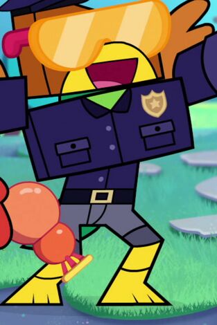 Unikitty, Season 2. T(T2). Unikitty, Season 2 (T2): Kitty y Halcón: (In)cumpliendo la ley