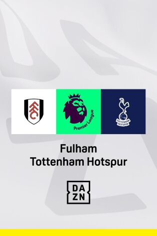 Jornada 29. Jornada 29: Fulham - Tottenham