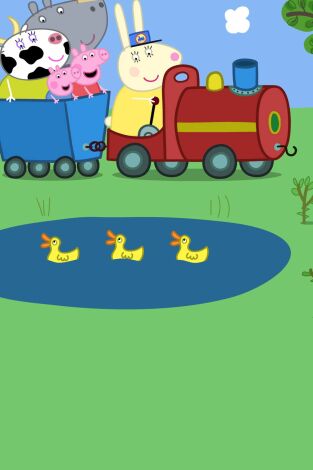 Peppa Pig, Season 5. T(T5). Peppa Pig, Season 5 (T5): El tren del abuelo Pig al rescate