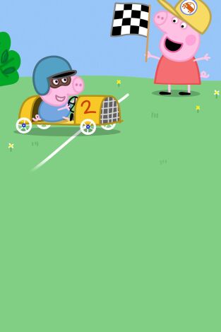 Peppa Pig. T(T6). Peppa Pig (T6): El coche de carreras de George