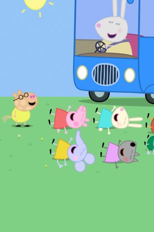 Peppa Pig. T(T6). Peppa Pig (T6): Pedro llega tarde